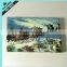 Reindeer light up canvas paintings LED Canvas Painting