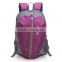 Leisure sport trave bag waterproof foldable nylon backpack