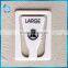 Hangzhou Lambin customs silk screen printed plastic label tag for luggage
