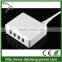 Newly arrival best selling 5V 6.8A output 4 port usb charger with AC cable