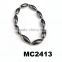 silver tone copper magnetic bracelet benefits made in japan China