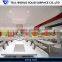 Italian style dining table/pure white dining table/indoor dining tables