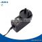 white&black colour power adapter ac/dc 12V 1000mA adaptor 5.5/2.5mm dc jack