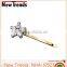 Wholesale gold vintage crystal flower bobby pin