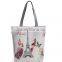 Hot sell custom printed canvas tote bags, lady handbag manufacturers