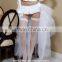 Long Sexy Black Pleated Girl Skirt High Fashion Side Slit Skirt Woman Tutu Skirt