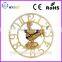 Plastic 15 inch 38 cm animal rooster large skeleton wall clock
