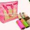 Custom Super Large Waterproof 600D Oxford Folding Tote and Shoulder Portable Fashion Traveling and Shopping Bag for Women