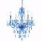 531-2 Af Lighting Elements 8352-4H Mini Chandelier 4 Light In black Cut Plastic