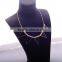 <<<2016 New Design Fashion Women European Style Gold Plated Chain Black Triangle Pendant Necklace Jewelry/