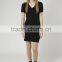 Drop shipping with private label, women ribbed dresses for women evening