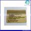 Laser cut Gold Metal business card with special design for VIP card