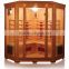 corner sauna big size ceramic heater sauna room home gym