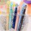 wholesale DIY creative stationery personalized Novelty blank black golden ball point pen lovely cute mini bear printed gel pens