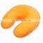 Popular pink color neck polyester pillow