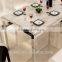 Strong Enough 201 Stainless Steel Base Marble Table Modern Furniture