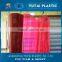 rolled soft flexible red color Stained pvc film
