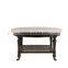 Fance style wood round country side table