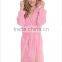 100% Cotton Velour Bathrobe Fashion Lady Shower Robe SPF Fashion Night Dress China Supplier Wholesale Pajama