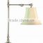 western country style made in china home decorative iron gooseneck table lamp for room with metal shade