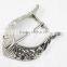 Western antique pin style unisex flora flower belt buckles