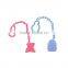 Food Grade Bear Plastic Bpa Free Baby Pacifier Clip