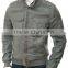 men leather jackets with grey color & waxy article