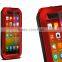 Love Mei Aluminum Waterproof Case for Xiaomi 4 LOVE MEI Case Metal Gorilla Glass Cover Case for Xiaomi 4 Love Mei