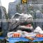 MY Dino-C075 Theme park animatronic wall mounted T-rex dinosaur head