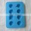 8 hole cartoon shaped silicone chocolate mold