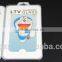 Doraemon and Crayon Shin-Chin color cartoon pictures on the glass screen protector for iphone 6S