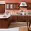 Luxury high gloss red kitchen cabinet designs for small kitchens