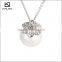 Vogue big pearl, flower with fake diamond design Jewelry from China KALEN JEWELRY