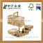 Top Grade Custom Handmade FSC Decoration Solid Folding Wooden Sewing Box Accessories