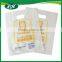 manufacturing custom white die cut plastic bag with patch handle