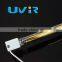 Golden Single Tube Halogen Infrared Lamp