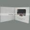 high-end creative customized 4.3inch vidoe brochure with hardcover lcd video player for invitation