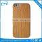 Custom Logo Printing Blank Wood Case Real Bamboo Back Case Cover for iPhone 6/6s Plus