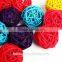 50pcs/lot 3cm wedding decorative rattan ball christmas ornament ball