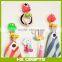 Antibacterial Toothbrush Suction Cup Cover Holder With Suction Cup, Cartoon Design