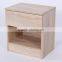 high class wooden night stand night table with drawers table lamp