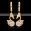Promotions New Arrival Hot Sale Fashion Cute Animal Swan Shiny earrings For Women