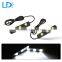 Brand New Eagle eye 3W 12V White COB LED Car drl led Daytime Running Light