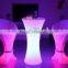 Popular New Design Cheap High Bar Table and Chairs, Lighting Furniture,LED Bar Counter
