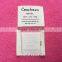 Pants printing grey cotton label tags