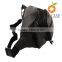 Guangzhou factory 100% real leather waist bag black leather mens bag