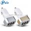 ABS Phone Aceessories Charger Fashional Multi Port USB Charger Factory Supply Car Charger