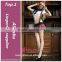 New style Spandex / Ployester school girl sex costume with shoulder-straps skirt