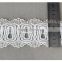 Wholesale New Fashion design Chemical Lace White Fabric Mesh Lace Trimming