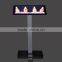 2016 Waterproof Ultra thin indoor led display/ led light box